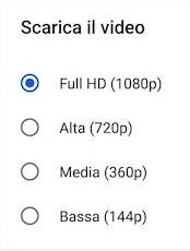 scarica video